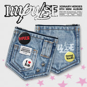 Xdinary Heroes IMPULSE 9th Mini Album - DENIM POUCH Ver.