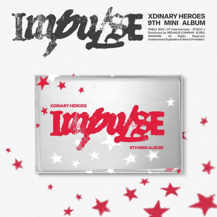 Xdinary Heroes IMPULSE 9th Mini Album - 11FANS ALBUM Ver.