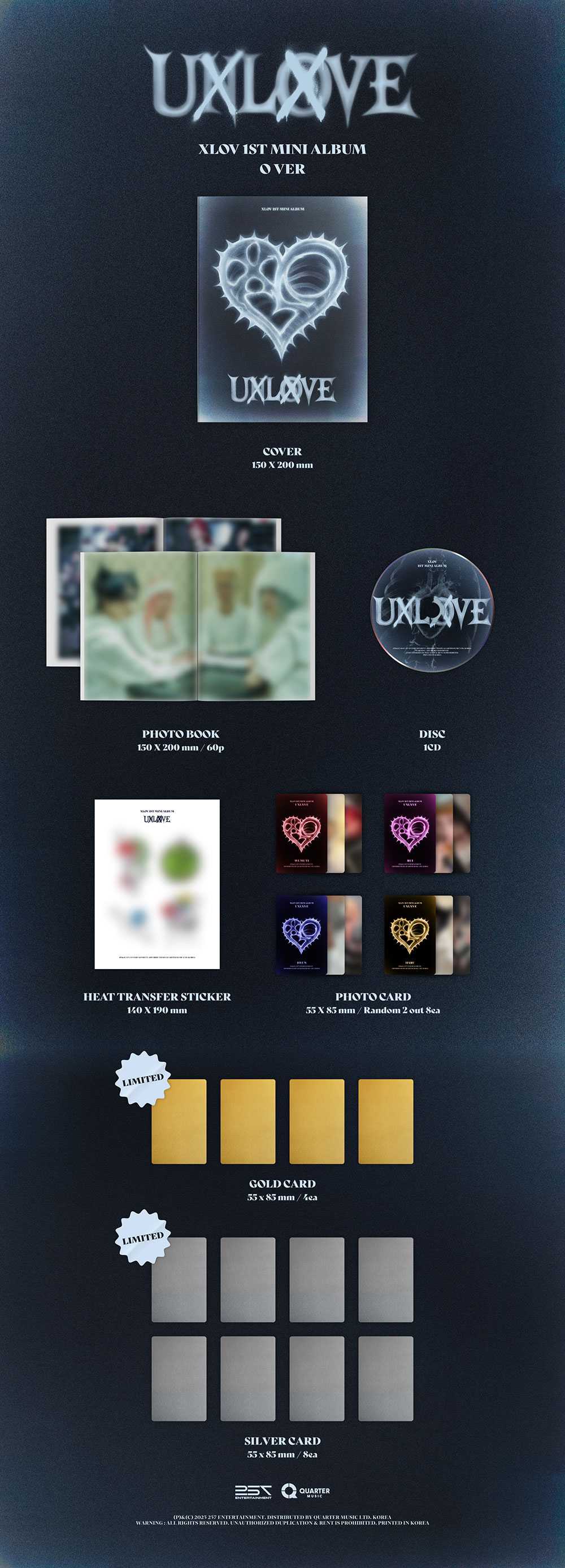 XLOV 1ST MINI ALBUM [UXLXVE]