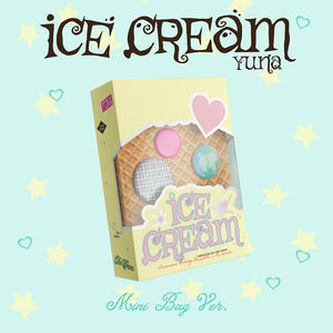 ITZY YUNA 1ST MINI ALBUM [ICECREAM] MINI BAG VER.